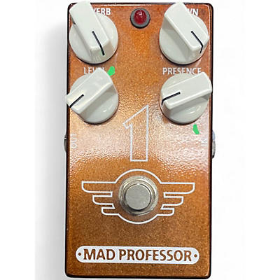 Used Mad Professor 1 Distortion and Reverb Effect Pedal