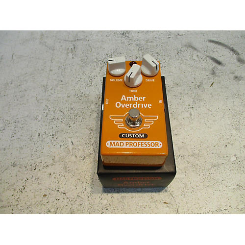 Mad Professor Used Mad Professor Amber Overdrive Custom Effect Pedal