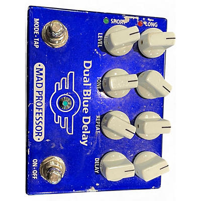 Used Mad Professor DUAL BLUE DELAY Effect Pedal