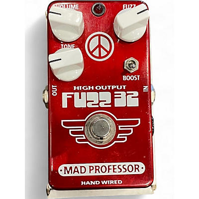 Used Mad Professor Fuzz 32 Red Hand Wired Effect Pedal