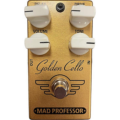 Used Mad Professor Golden Cello Delay Overdrive Effect Pedal