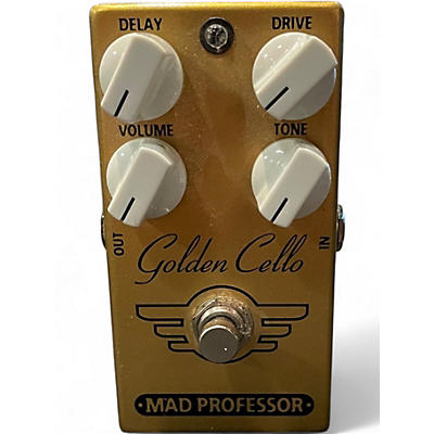 Used Mad Professor Golden Cello Delay Overdrive Effect Pedal