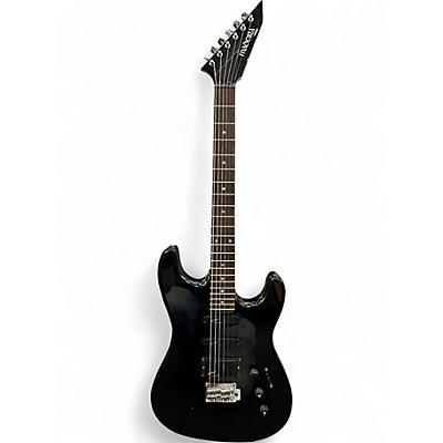 Used Madeira (by Guild) Mad Axe Black Solid Body Electric Guitar