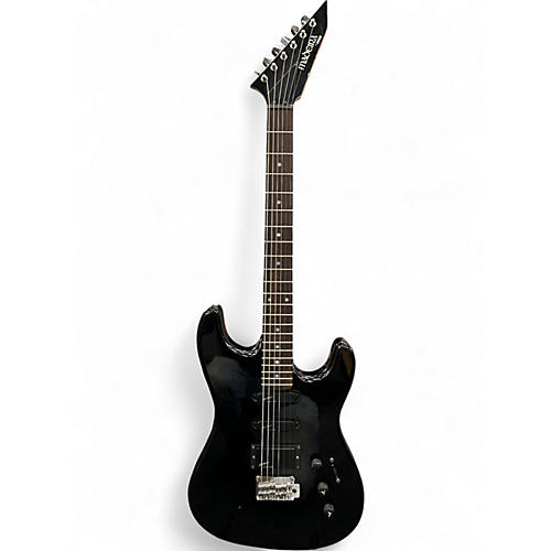 Used Madeira (by Guild) Mad Axe Black Solid Body Electric Guitar Black