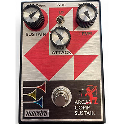 Used Maestro ARCAS COMP SUSTAIN Effect Pedal