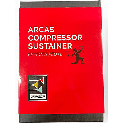 Used Maestro Arcas Compressor Sustainer Effect Pedal