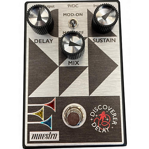 Used Maestro DISCOVER DELAY Effect Pedal
