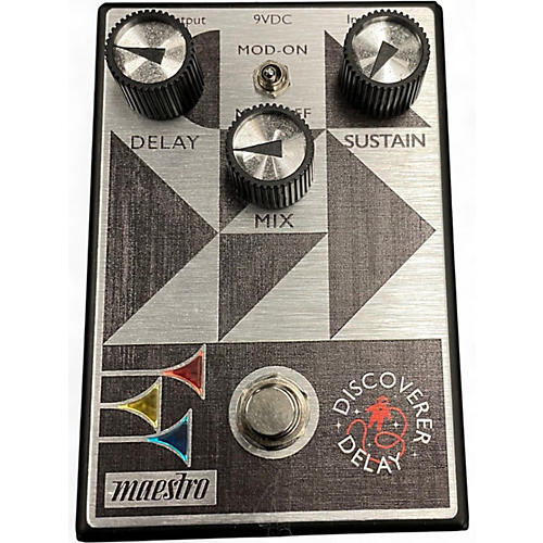 Used Maestro DISCOVER DELAY Effect Pedal