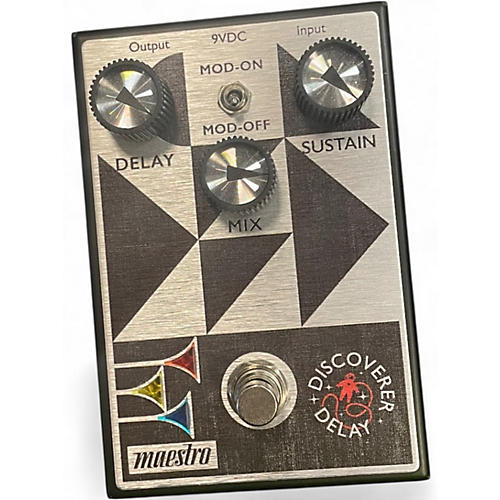 Used Maestro DISCOVER DELAY Effect Pedal
