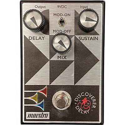 Used Maestro DISCOVER DELAY Effect Pedal