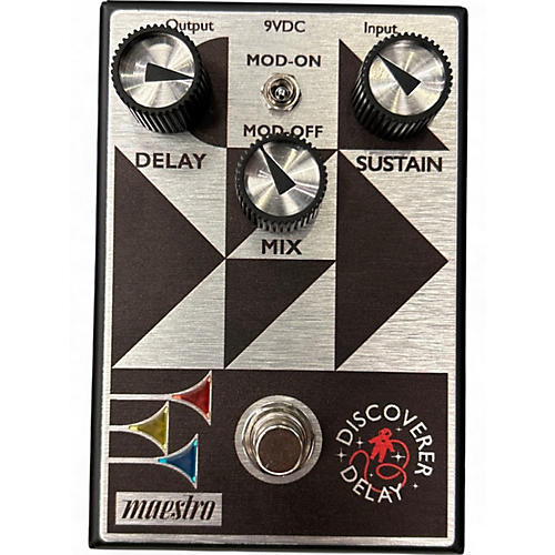 Used Maestro DISCOVERER DELAY Effect Pedal