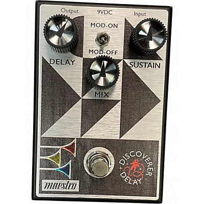 Used Maestro DISCOVERER DELAY Effect Pedal