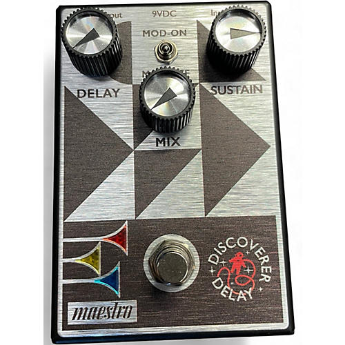 Used Maestro DISCOVERER DELAY Effect Pedal