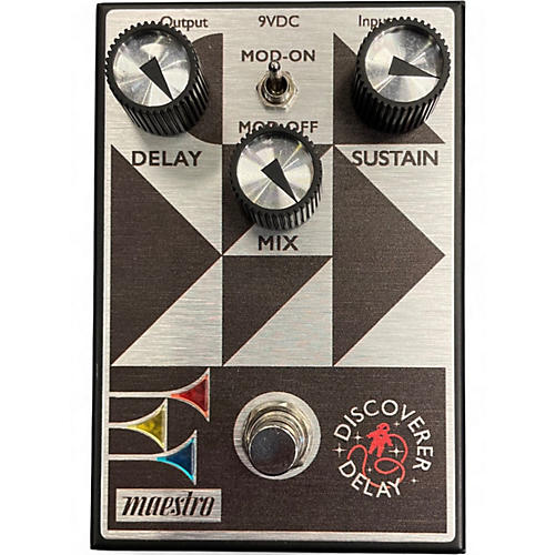 Used Maestro DISCOVERER DELAY Effect Pedal