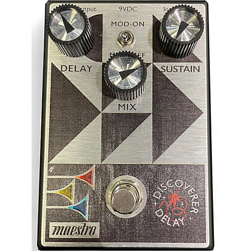 Used Maestro DISCOVERER DELAY Effect Pedal