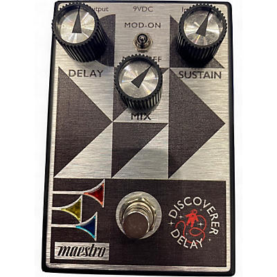 Used Maestro DISCOVERER DELAY Effect Pedal