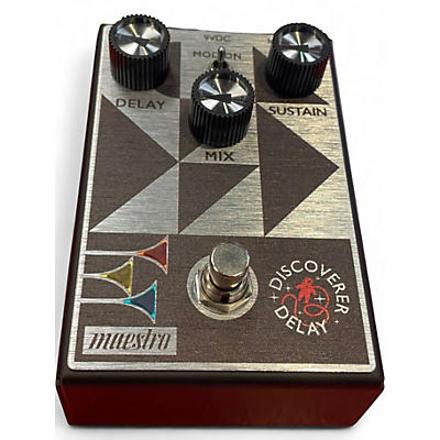Used Maestro DISCOVERER DELAY Effect Pedal