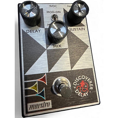 Used Maestro DISCOVERER DELAY Effect Pedal