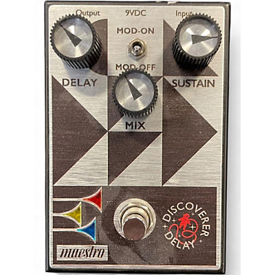 Used Maestro DISCOVERER DELAY Effect Pedal