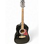 Used Maestro DREADNAUGHT ACOUSTIC BLACK Acoustic Guitar BLACK