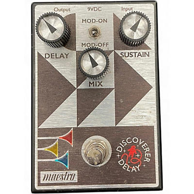 Used Maestro Discover Delay Effect Pedal