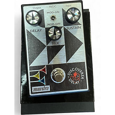 Used Maestro Discoverer Delay Effect Pedal