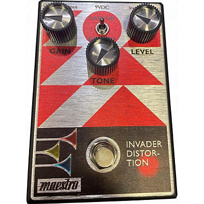 Used Maestro INVADER DISTORTION Effect Pedal