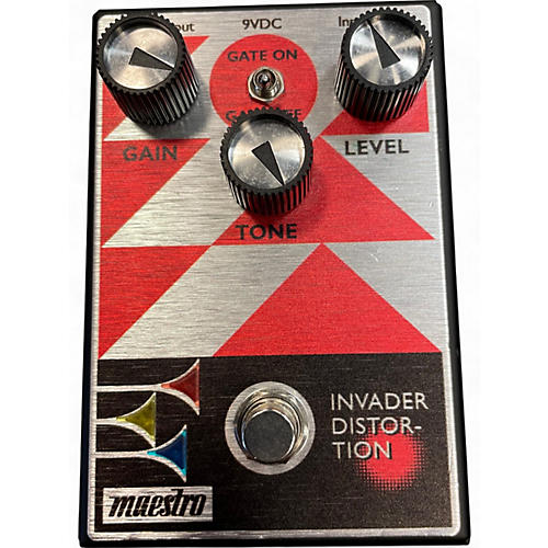 Used Maestro INVADER DISTORTION Effect Pedal