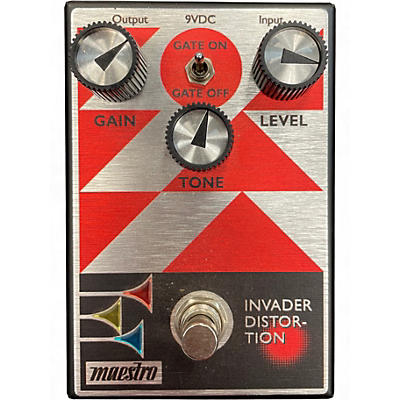 Used Maestro INVADER DISTORTION Effect Pedal