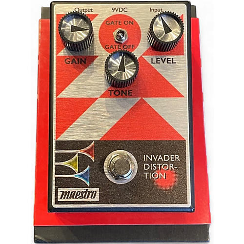 Used Maestro INVADER DISTORTION Effect Pedal