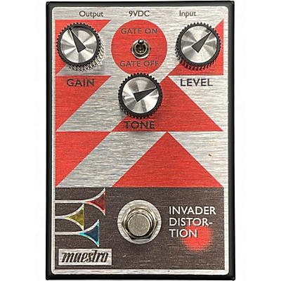 Used Maestro INVADER DISTORTION Effect Pedal