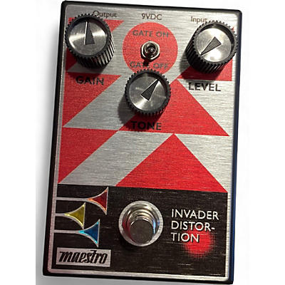 Used Maestro INVADOR DISTORTION  Effect Pedal