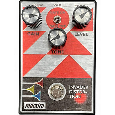 Used Maestro Invader Distortion Effect Pedal