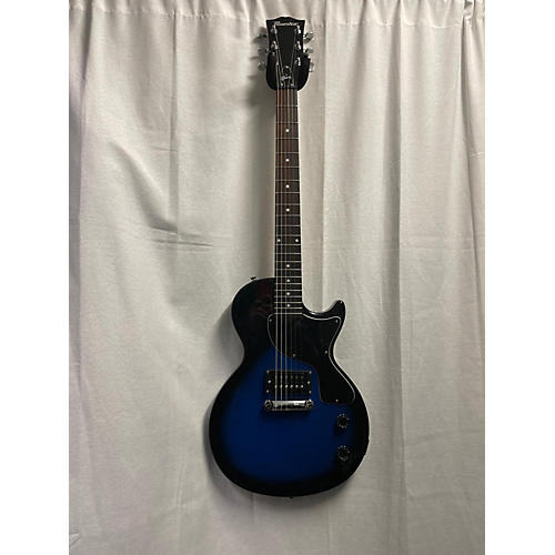 Maestro Used Maestro Jr Les Paul Black And Blue Solid Body Electric Guitar