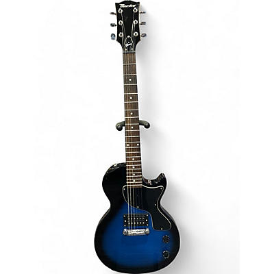 Maestro Used Maestro LP Junior Blue Burst Solid Body Electric Guitar