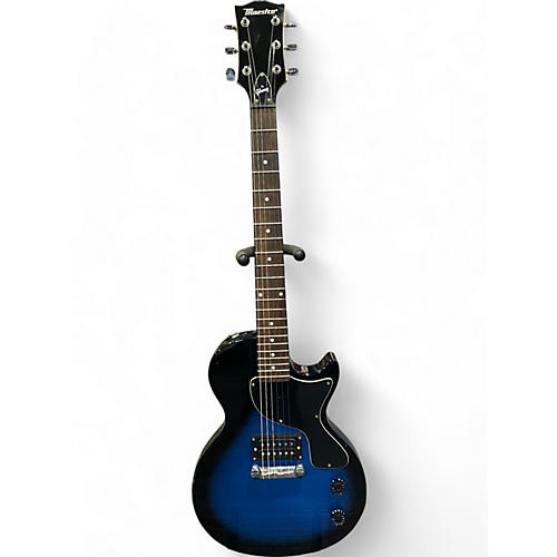 Maestro Used Maestro LP Junior Blue Burst Solid Body Electric Guitar Blue Burst