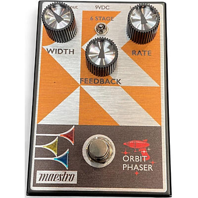 Used Maestro ORBIT PHASER Effect Pedal