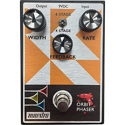 Used Maestro ORBIT PHASER Effect Pedal