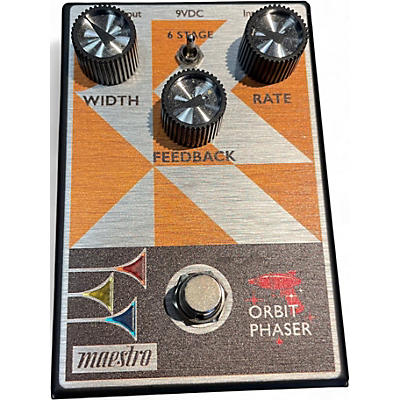 Used Maestro ORBIT PHASER Effect Pedal