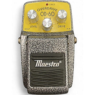Used Maestro OVERDRIVE OD-60 Effect Pedal