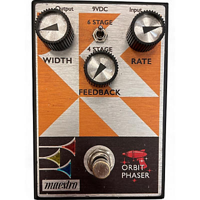 Used Maestro Orbit Phaser Effect Pedal