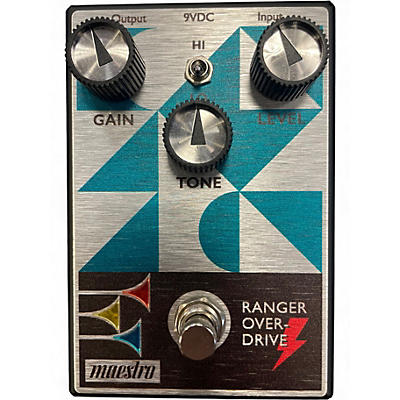 Used Maestro RANGE 0VER-DRIVE Effect Pedal