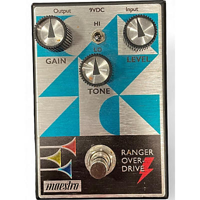 Maestro Used Maestro RANGER OVER-DRIVE Effect Pedal