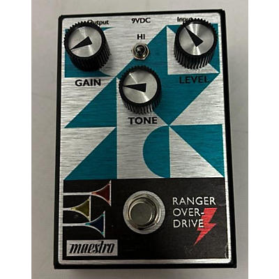 Used Maestro RANGER OVERDRIVE Effect Pedal