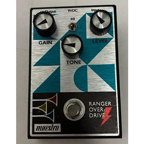 Maestro Used Maestro RANGER OVERDRIVE Effect Pedal