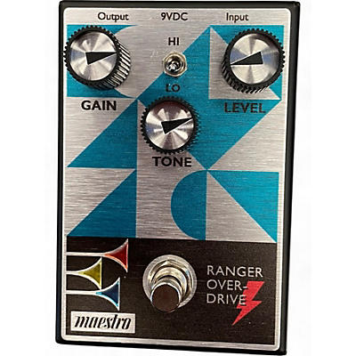 Used Maestro RANGER OVERDRIVE Effect Pedal