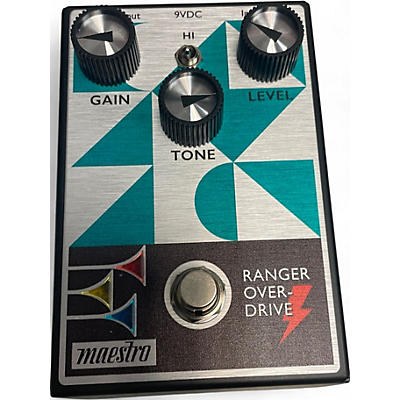 Used Maestro RANGER OVERDRIVE Effect Pedal