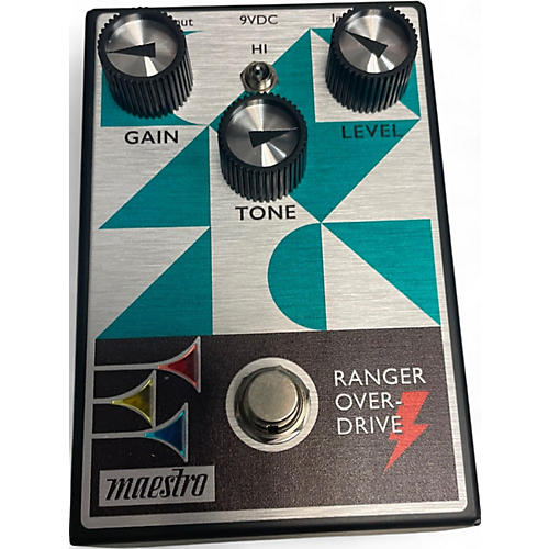 Used Maestro RANGER OVERDRIVE Effect Pedal