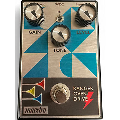 Used Maestro RANGER OVERDRIVE Effect Pedal