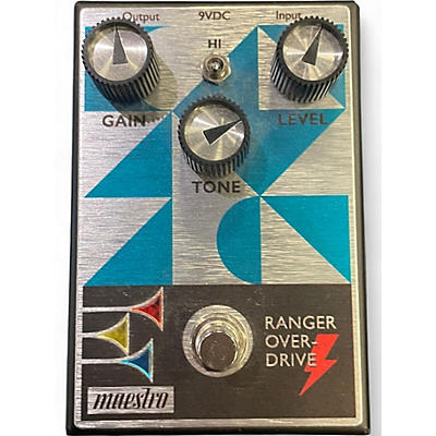 Used Maestro RANGER OVERDRIVE Effect Pedal